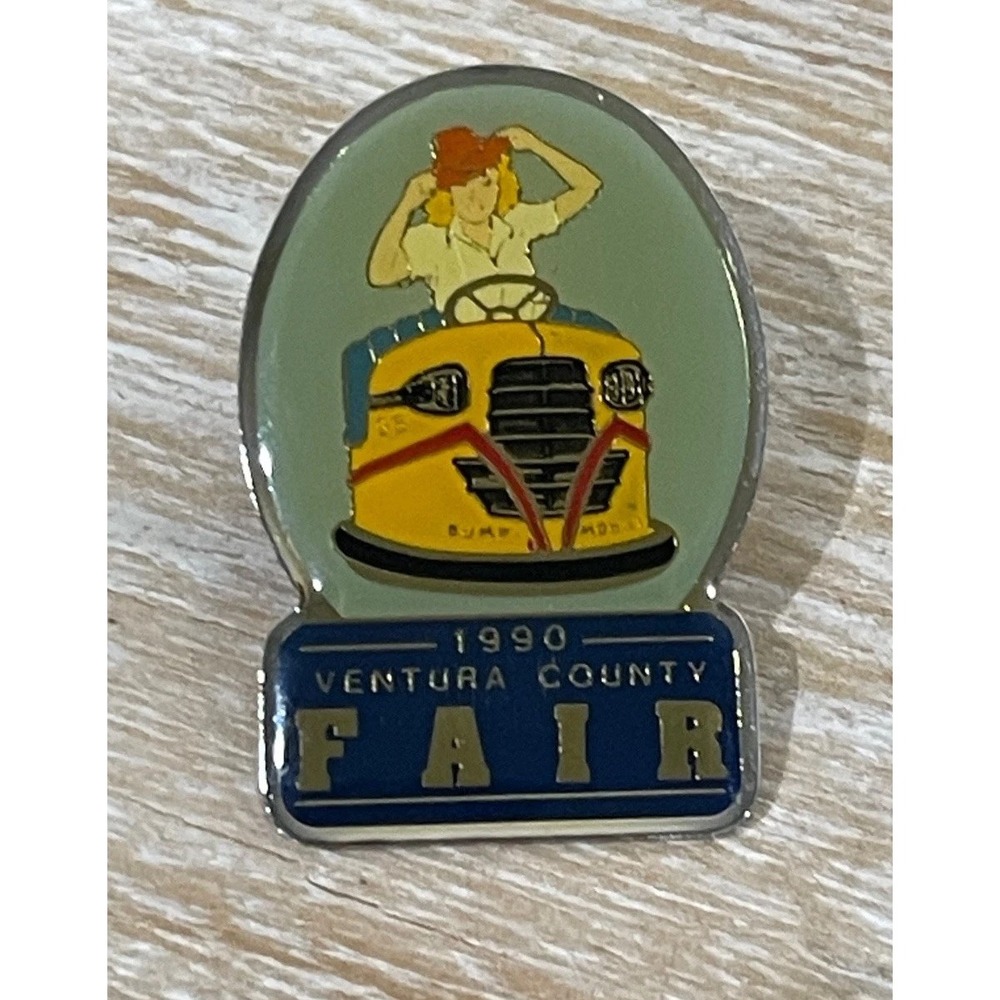 Vintage 1990 Ventura County Fair Bump Mobile Pin